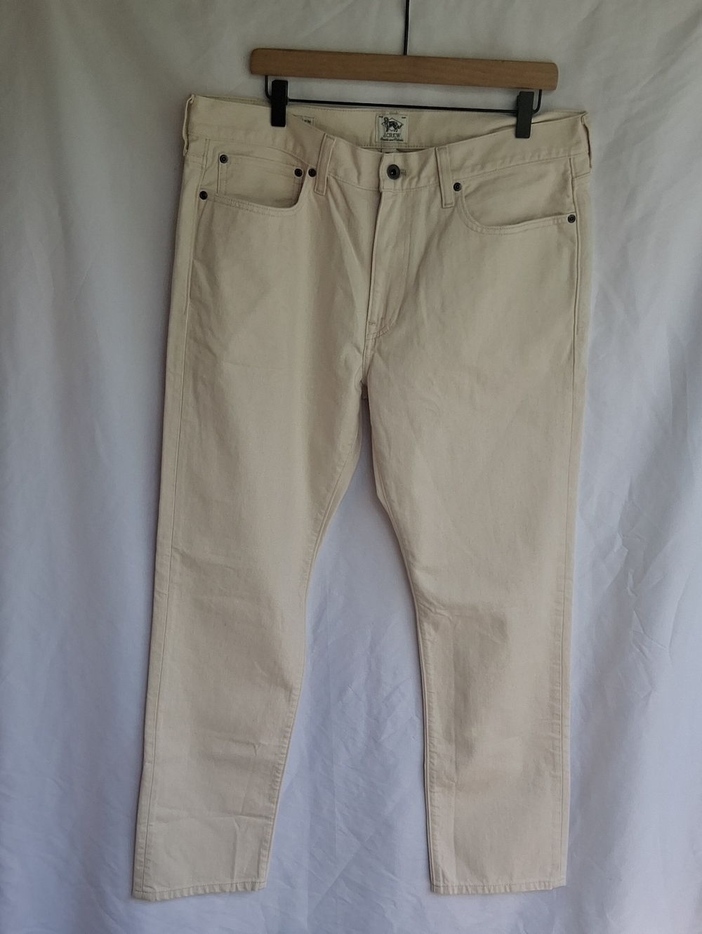 J.Crew 770 Straight Jeans Baige 36×32